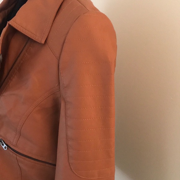 🤎Faux Leather Jacket🤎New with tags🤎 - Picture 4 of 6